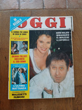 OGGI 30 1979=MATTANZA TONNO