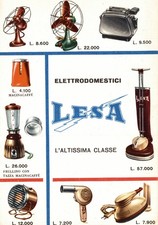Elettrodomestici "LESA" - Pubblicitaria - Giro d'Italia Courmayeur - PU395b