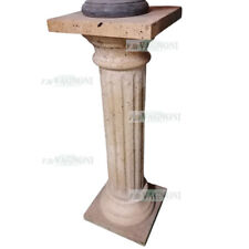 Colonna in vero marmo giallo