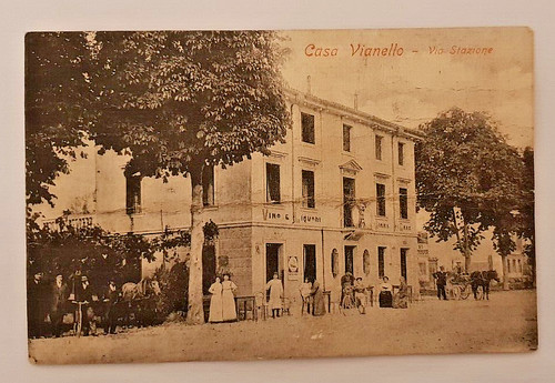 Cartolina casa vianello - cartolina,