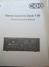 BIC T-05 Service Manual Stereo