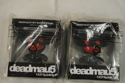 Deadmau5 rosso nero mini - x,