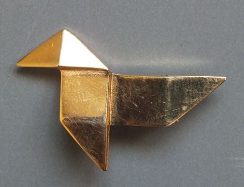 Belle broche cocotte - broche, origami