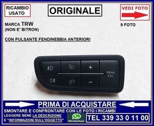 TASTI PULSANTI REGOLAZIONE