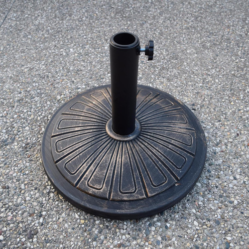 Base rotonda per ombrellone - per, da