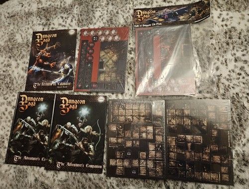 Dungeon saga tile book - dungeon, &