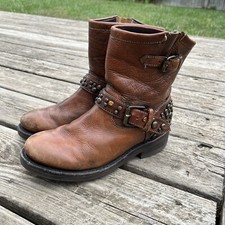 Ash Studded Leather Engineer