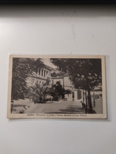 Cartolina arpino monumento - monumento, ai