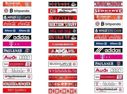 Subbuteo stickers bayern - subbuteo, 42