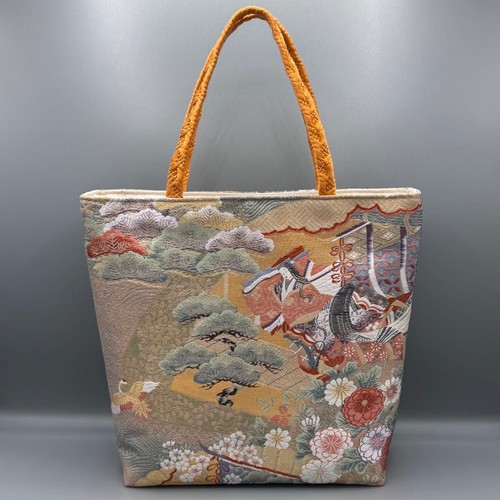 Borsa kimono obi remake tote - kimono,