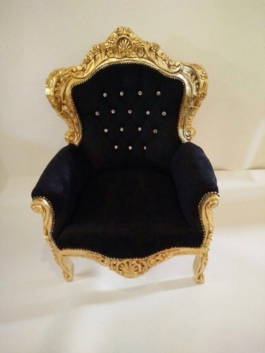 Poltrona stile barocco - poltrona,