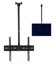 SUPPORTO SOFFITTO PER TV STAFFA BRACCIO REGOLABILE DA 20 A 55 POLLICI