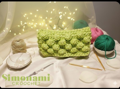 Porta tessere simonami crochet - porta,