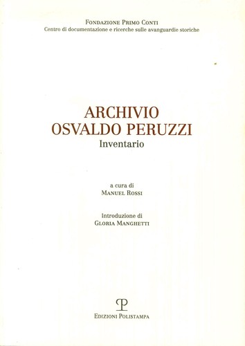 Archivio osvaldo peruzzi - archivio,