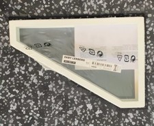 Staffa mensola Ikea EKBY LERBERG metallo bianco nuova sigillata circa 11”x7,5”