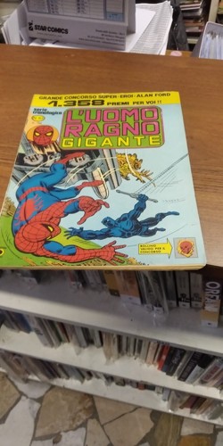 Uomo ragno gigante - ragno, numero