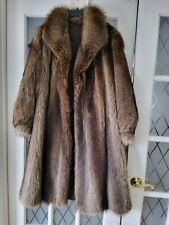 Canadian Groundhog Fur Coat