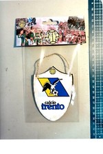 scudetto gagliardetto legno calcio squadra calciatori sport trento trentino