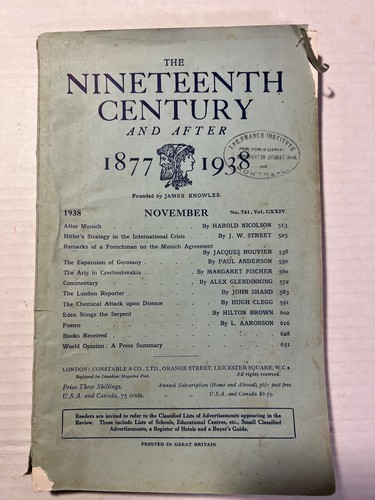 The nineteenth century and - nineteenth,