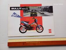 Gilera 50 Bullit Replica depliant italiano originale