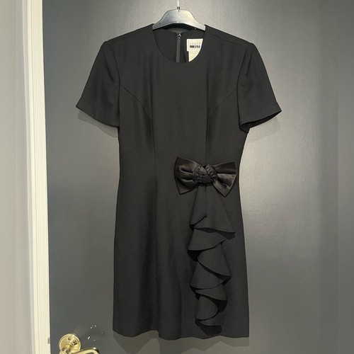 Mini abito nero leslie fay - abito,