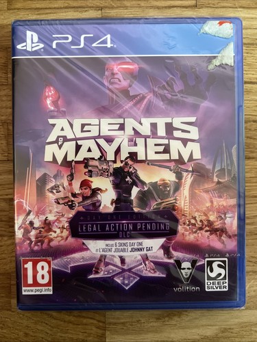 Jeu video ps4 agents - jeu, mayhem