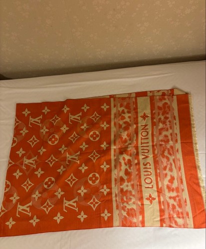 Stola louis vuitton - vuitton, arancione