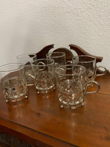 Set tazze vintage vetro - in,