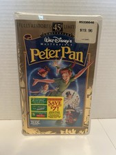 Walt Disney Peter Pan NEW VHS