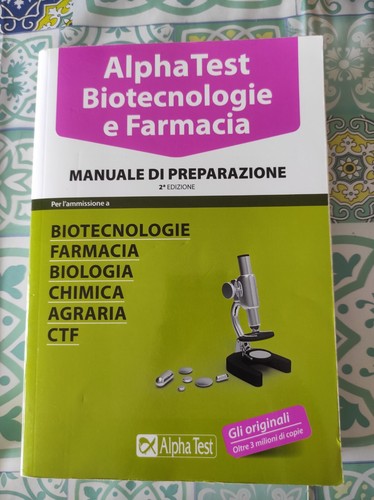 Alpha test biotecnologie - test, e