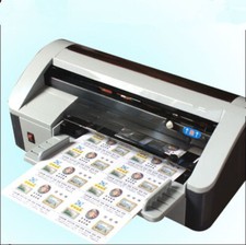 Taglierina semiautomatica per schede nome da banco 220 Volt SSB-001