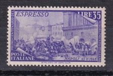 repubblica 1948 risorgimento espresso n.E32 mnh gomma integra centrato