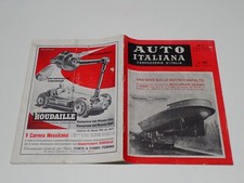 AUTO ITALIANA N° 1 DEL 1955 RIVISTA AUTOMOBILISTICA 