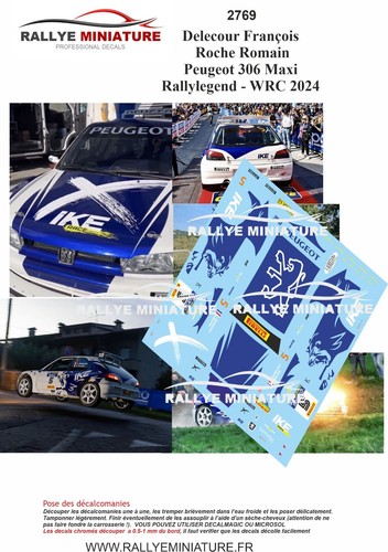 Decals ref 2769 - decals, 1/43