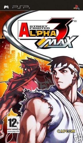 Street fighter alpha - max, psp