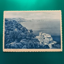 NAPOLI POSILLIPO VIAGGIATA 1950 - CARTOLINA D’EPOCA CON BORDO ZIGRINATO