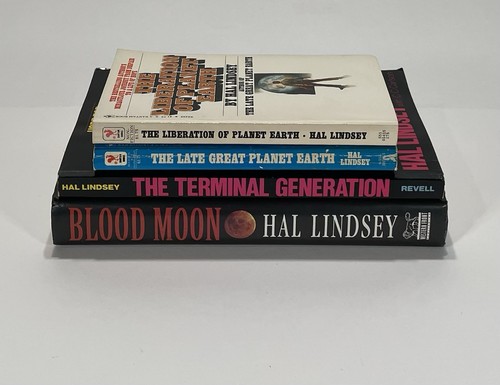 Hal lindsey books lot - hal,