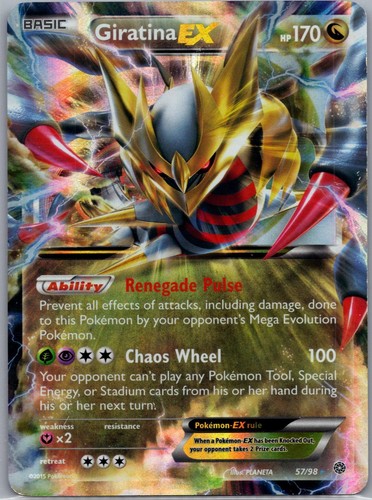 Giratina holo ex raro - giratina,