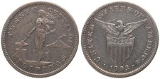 Filippine 20 Centavos Argento