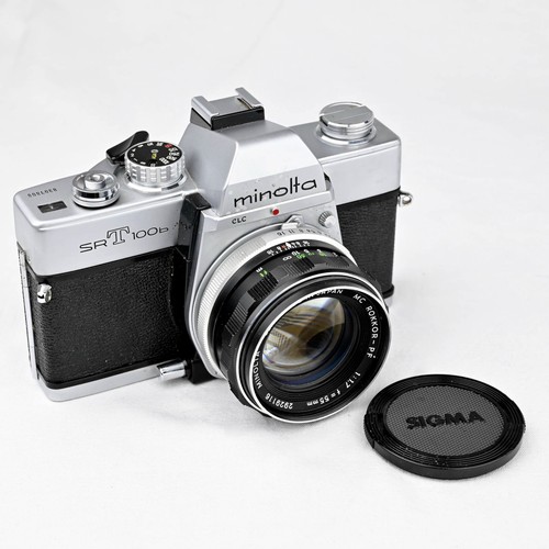 Minolta srt 100b mc rokkor - mc,