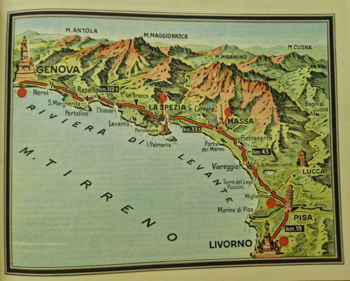 Genova livorno massa - la, spezia