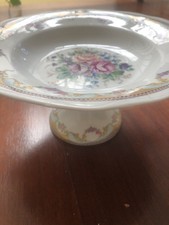 Alzatina Limoges Decoro Floreale