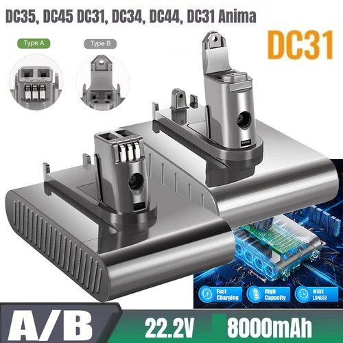 Batteria 8000 mah per dyson - batteria,