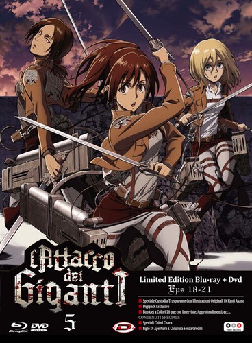 Attacco dei giganti - l'attacco,