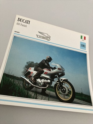 Ducati 600 pantah 1981 carta - ducati,