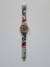SWATCH WATCH FORCE 25161 OROLOGIO DA POLSO VINTAGE ANNI 90 USATO RARO