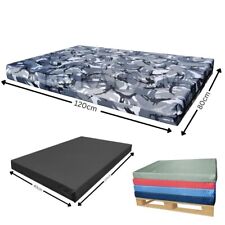 Cuscino Euro Pallet Cuscino Sedile e Schienale - 120x80 cm e 120x40 cm, Comfort Lusso