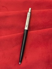 Penna a Sfera Vintage Parker Jotter Nero Made In UK Da Collezione