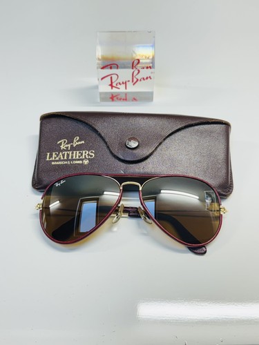 Ray ban aviator vintage pelle - ray,