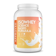 WFN Approved Isowhey - Whey Isolat - Proteine ​​del siero di latte senza lattosio - Immediatamente solubile